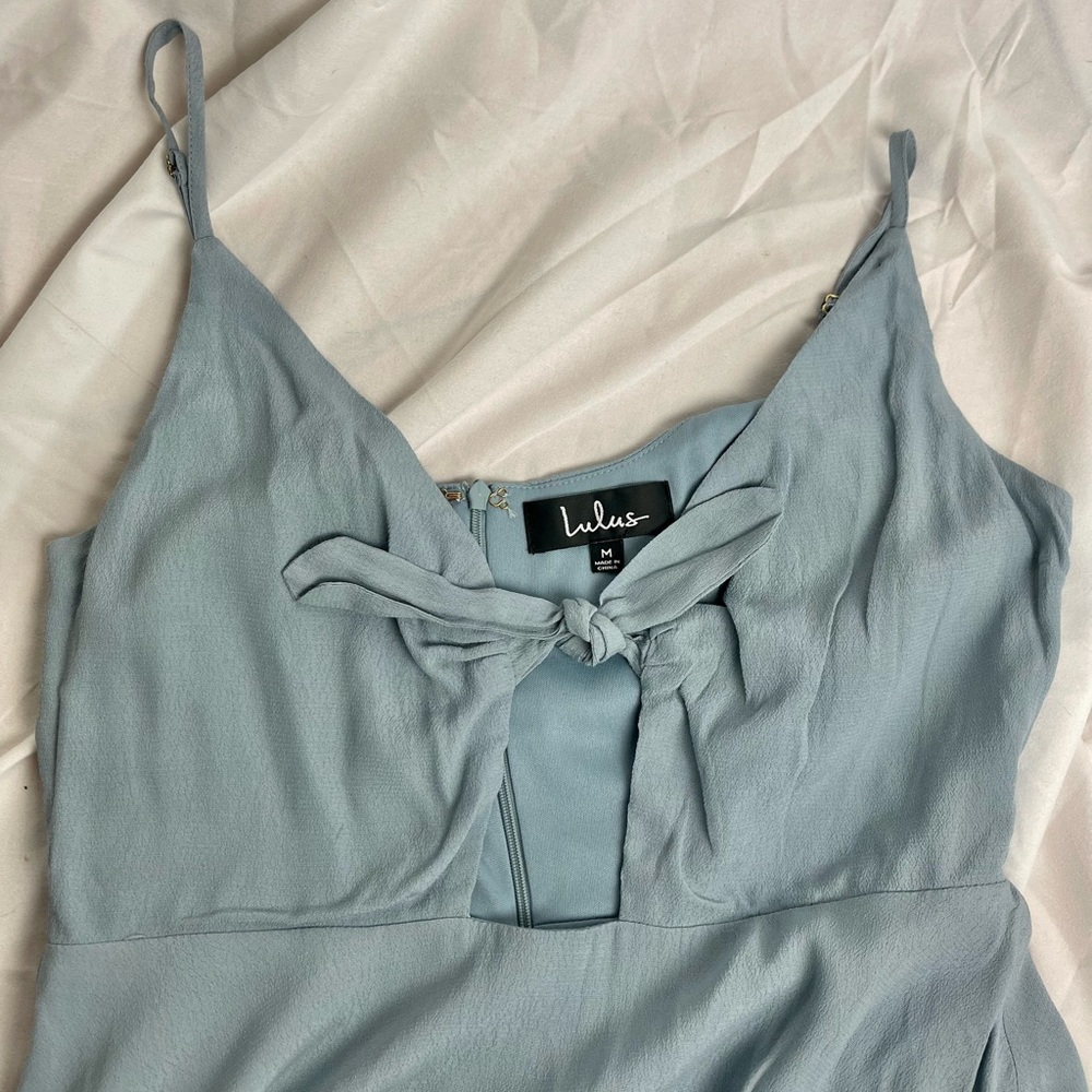 Lulus Strap Dress with Bow
